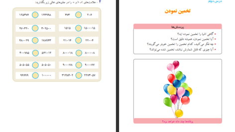 دانلود پی دی اف کتاب ریاضی صنف چهارم وزارت معارف PDF