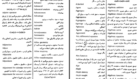 دانلود پی دی اف کتاب واژه نامه ریاضی جهاد دانشگاهی PDF