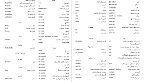 دانلود پی دی اف کتاب واژه نامه شصت و هفت گویش ایرانی دکتر صادق کیا PDF