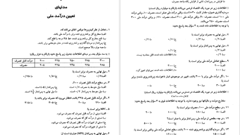 دانلود پی دی اف کتاب 2000 تست اقتصاد کلان محسن نظری PDF