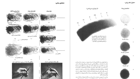 دانلود پی دی اف کتاب آموزش طراحی با مداد فریبرز فرید افشین PDF