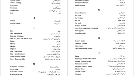 دانلود پی دی اف کتاب اصول حسابداری جلد اول ویدا مجتهد زاده PDF