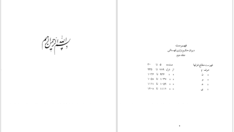 دانلود پی دی اف کتاب دیوان حکیم نزاری قهستانی مظاهر مصفا جلد دوم PDF