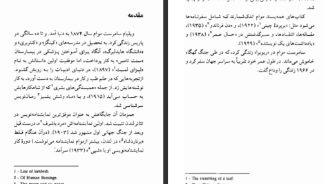 دانلود پی دی اف کتاب پیروزی عشق ویلیام سامرست موام PDF