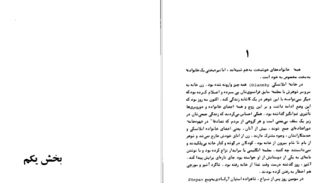 دانلود پی دی اف کتاب آناکارنینا جلد اول لئو تولستوی PDF