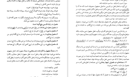 دانلود پی دی اف کتاب دستور زبان فارسی امروز غلامرضا ارژنگ PDF