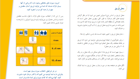 دانلود پی دی اف کتاب روش های صحیح تزریق انسولین نازلی سید خوئی ‍PDF