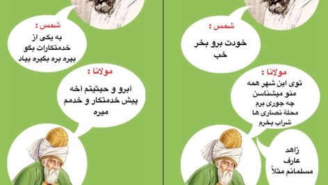 دانلود پی دی اف کتاب حکایت مولانا و شمس محمد حیدرنژاد PDF