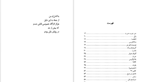 دانلود پی دی اف کتاب در رویای بابل ریچارد براتیگان PDF