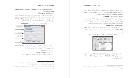 دانلود پی دی اف کتاب راهنمای کاربردی نرم افزار با تاکید بر روش تحقیق و آمار SPSS مجید حیدری چروده PDF