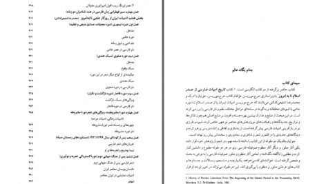 دانلود پی دی اف کتاب تاریخ ادبیات ایران از آغاز تا امروز جرج موریسن جولیان بالدیک  PDF