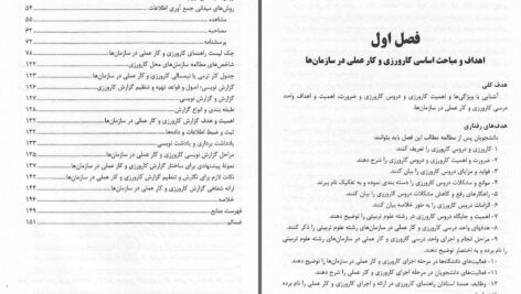 دانلود پی دی اف کتاب راهنمای کارورزی و کار عملی در سازمان ها سید سعید حسینی PDF