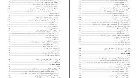 دانلود پی دی اف کتاب سیگنال ها و سیستم ها سید جواد جوادی مقدم PDF