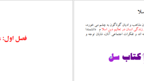 دانلود پی دی اف کتاب تاریخ تفکر اجتماعی در اسلام PDF