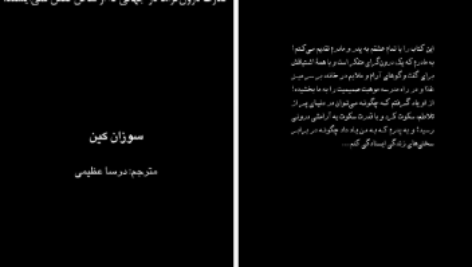 دانلود پی دی اف کتاب سکوت قدرت درون گرا ها سوزان کین PDF