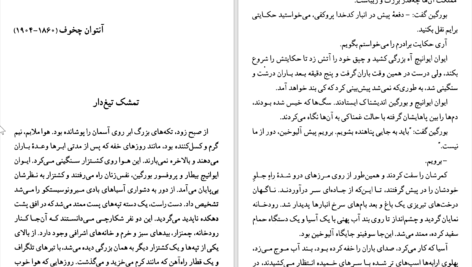 دانلود پی دی اف کتاب تمشک تیغ دار آنتوان چخوف PDF