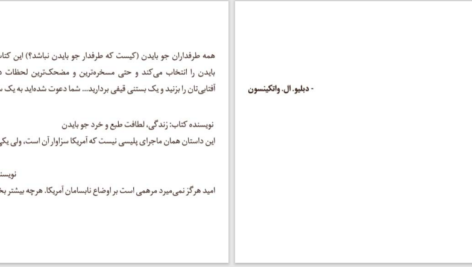 دانلود پی دی اف کتاب امید هرگز نمی میرد اندرو شافر PDF