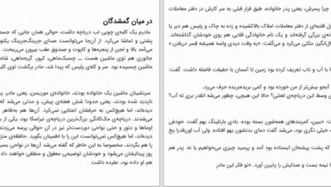 دانلود پی دی اف کتاب در میان گمشدگان دن شاون PDF