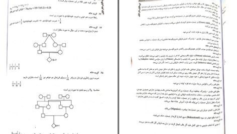 دانلود پی دی اف کتاب نمونه سوالات ژنتیک جمعیت PDF