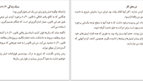 دانلود پی دی اف کتاب زندگی‌ات را 20 – 80 کن PDF