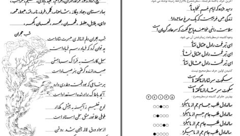 دانلود پی دی اف کتاب آموزش خوش نویسی خط نستعلیق تحریری ابراهيم قدردان PDF