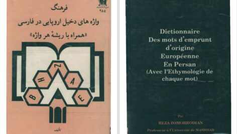دانلود پی دی اف کتاب فرهنگ واژه های دخیل اروپایی در فارسی رضا زمردیان PDF