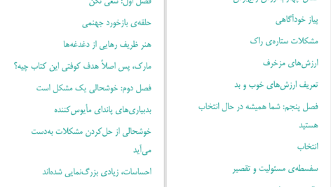 دانلود پی دی اف کتاب هنر ظریف رهایی از دغدغه ها مارک منسن PDF