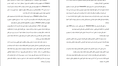 دانلود پی دی اف کتاب ساسات امور مالی عامه پوهنیار وحید احمد وهاب زاده PDF