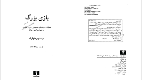 دانلود پی دی اف کتاب بازی بزرگ پیتر هاپکرک مترجم رضا کامشاد PDF