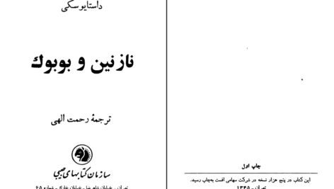 دانلود پی دی اف کتاب داستایوسکی نازنین و بوبوک ترجمه رحمت الهی PDF