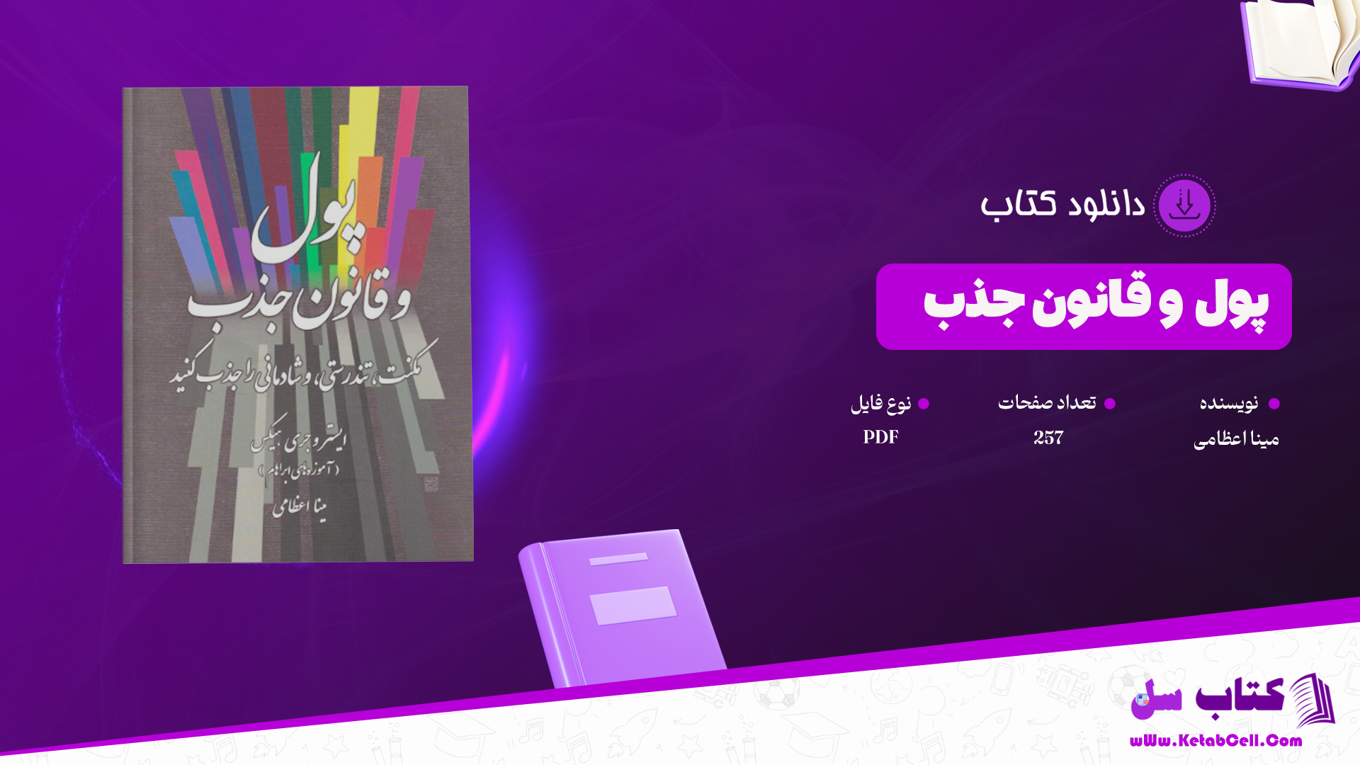 دانلود پی دی اف کتاب پول و قانون جذب ایستر و جری هیکس PDF