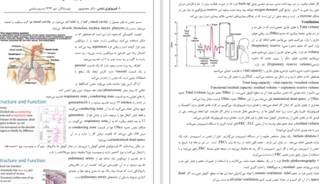 دانلود پی دی اف کتاب دستگاه تنفسی دکتر گرجی PDF