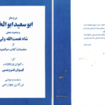 دانلود پی دی اف کتاب شرح حال ابو سعید PDF