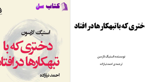 دانلود پی دی اف کتاب دختری که با تبهکارها در افتاد استیگ لارسون PDF