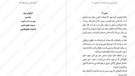 دانلود پی دی اف کتاب گرگ های سیاه 2 کیت الیوت PDF