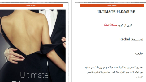 دانلود پی دی اف کتاب نهایت لذت راشل جی PDF