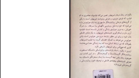 دانلود پی دی اف کتاب درمان شوپنهاور اروین یالوم PDF