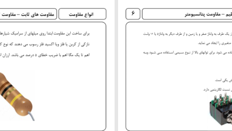دانلود پی دی اف کتاب معرفی قطعات الکترونیک PDF
