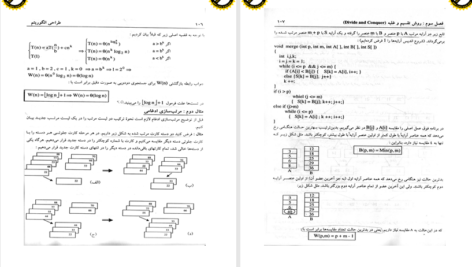 دانلود پی دی اف کتاب طراحی الگوریتم روش تقسیم و غلبه PDF