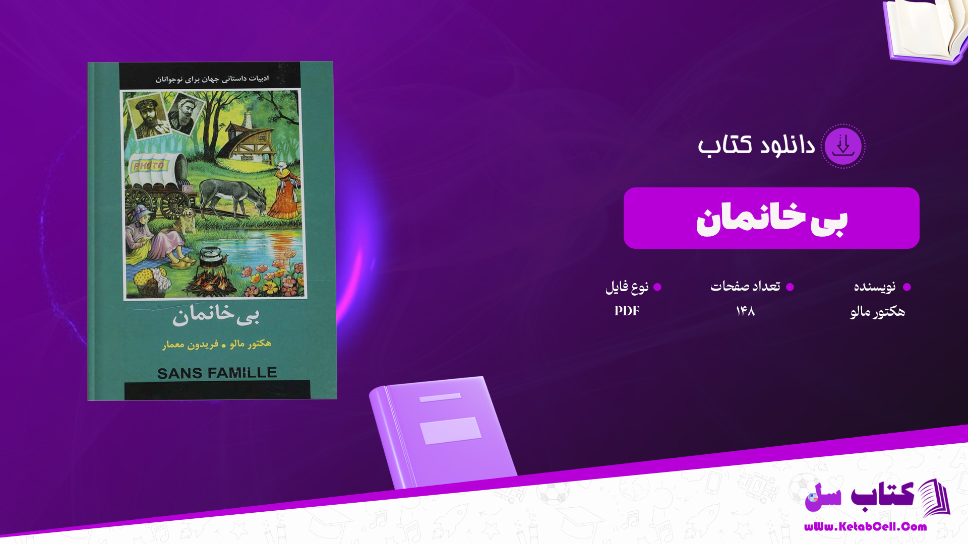 دانلود پی دی اف کتاب بی خانمان هکتور مالو PDF
