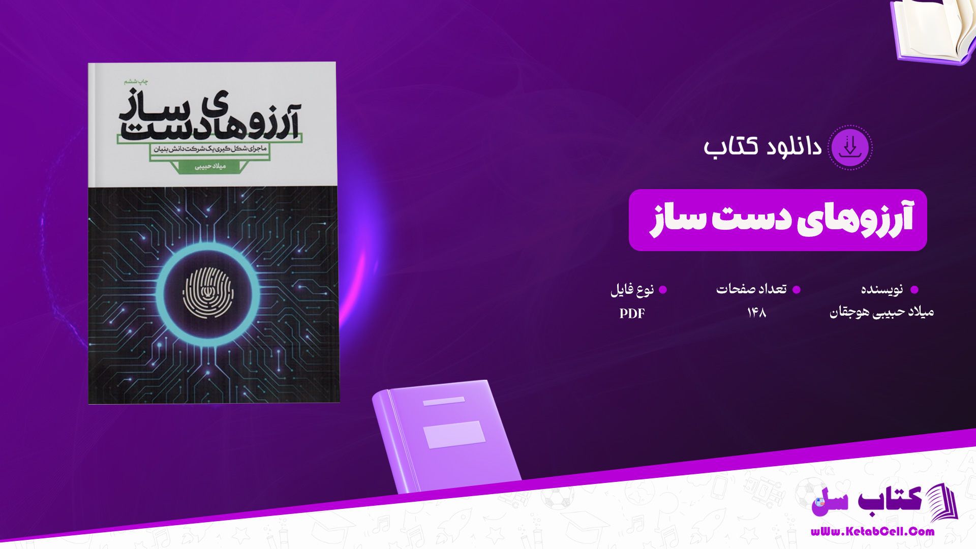 دانلود پی دی اف کتاب آرزوهای دست ساز میلاد حبیبی هوجقان PDF