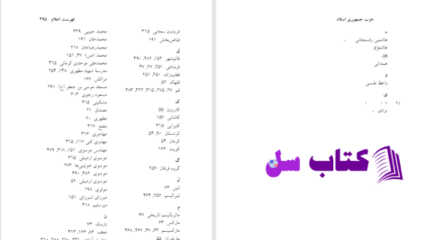 دانلود پی دی اف کتاب حزب جمهوری اسلامی دکتر سید محمد حسینی PDF