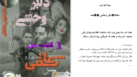 دانلود پی دی اف کتاب دلبر وحشی هوس عاشقی خطائی PDF
