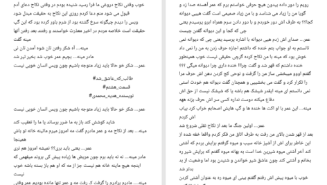 دانلود پی دی اف کتاب طالب که عاشق میشه هدیه محمدی PDF