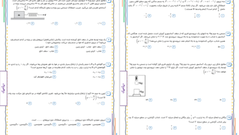 دانلود پی دی اف کتاب نمونه سوالات دینامیک امیر قضاتی PDF