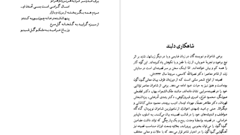 دانلود پی دی اف کتاب چشمه روشن دیداری با شاعران غلامحسین یوسفی PDF