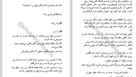 دانلود فایل پی دی اف کتاب حافظه ی نفرین شده PDF