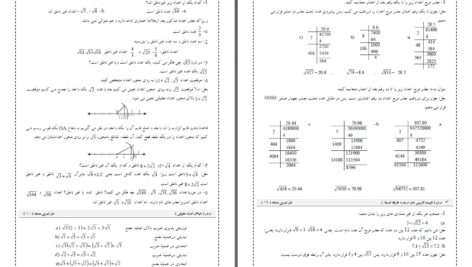 دانلود پی دی اف کتاب اساسات صنف ( هشتم ) حل تمرینات انجینیر امین الله PDF