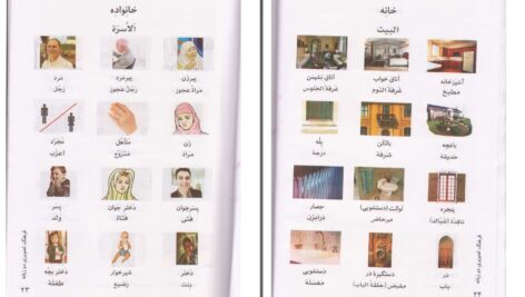 دانلود پی دی اف کتاب آموزش تصویری لغات پرکاربرد عربی و فارسی PDF