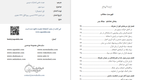 دانلود پی دی اف کتاب سیرت النبوی الگوی هدایت جلد 2 PDF